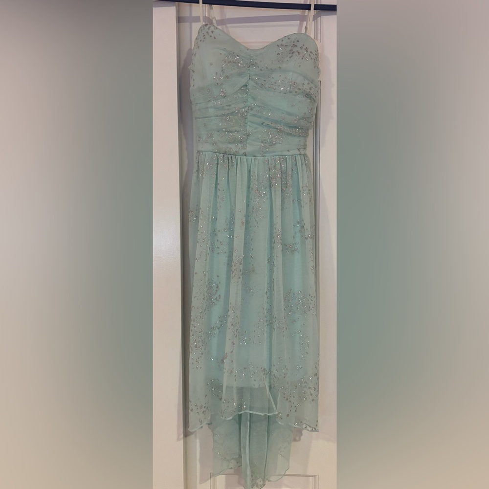 Beautiful Pastel Green Sparkly Dress